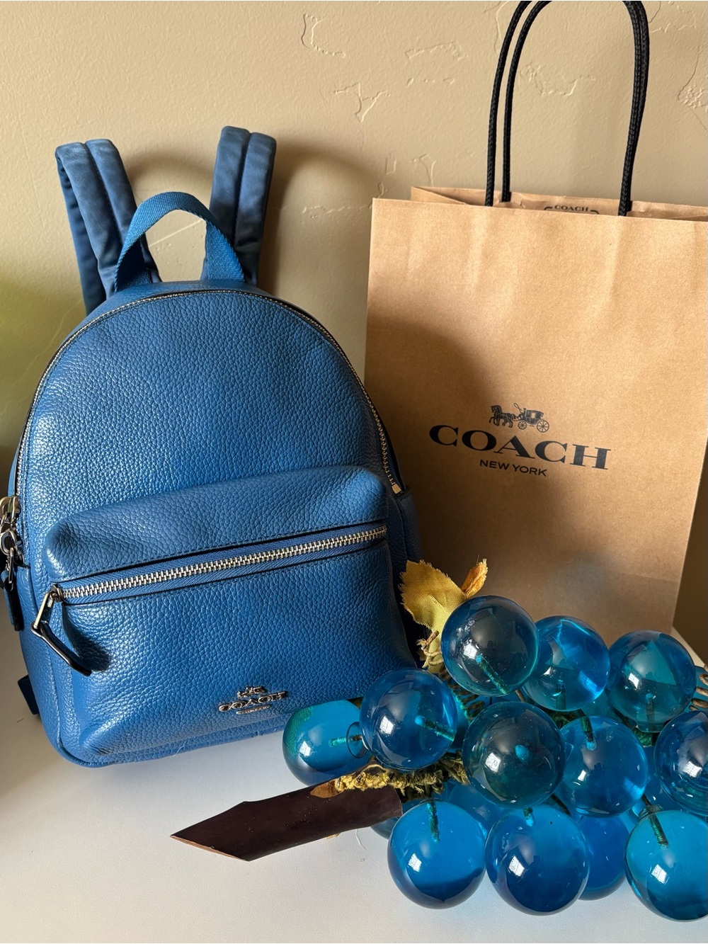 COACH Mini Charlie Backpack, EUC